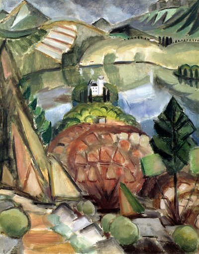 The Lake by Henri Victor Gabriel Le Fauconnier