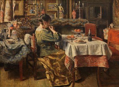 The Meal by Henri de Braekeleer