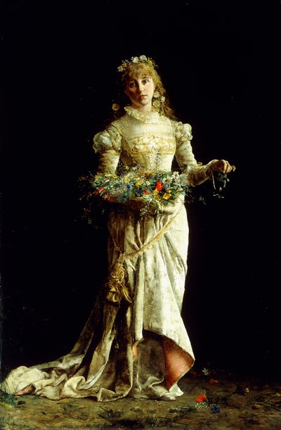 Ophelia by Henri de Gouvion Saint Cyr