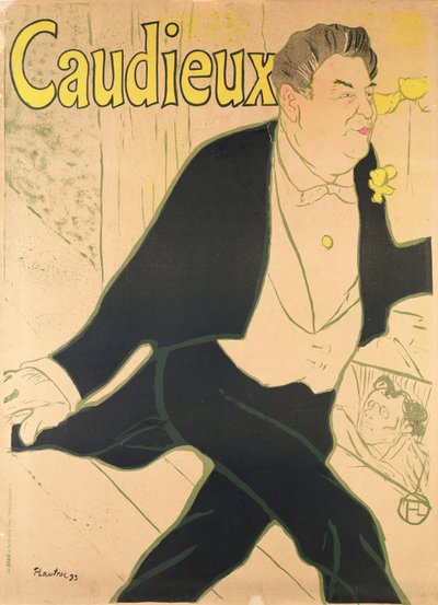 Caudieux by Henri de Toulouse Lautrec