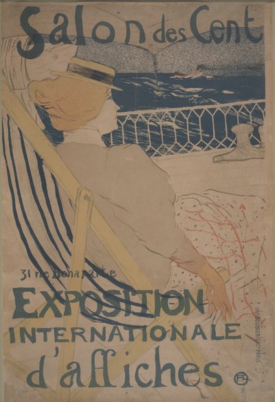 The Passenger in Cabin 54 by Henri de Toulouse Lautrec