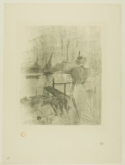 Adieu by Henri de Toulouse Lautrec