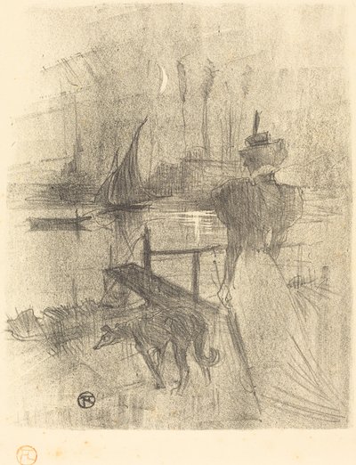 Adieu by Henri de Toulouse Lautrec