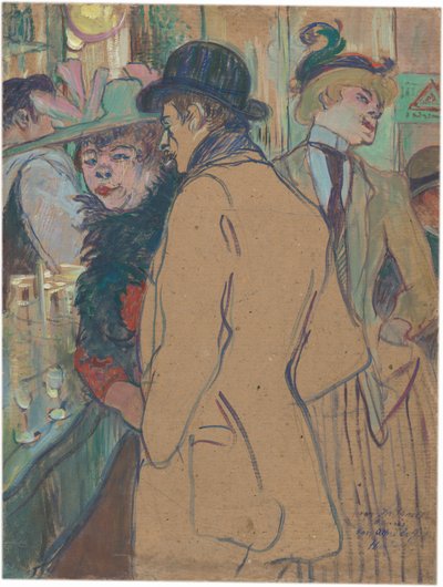 Alfred la Guigne by Henri de Toulouse Lautrec