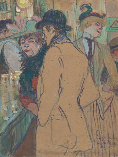 Alfred la Guigne, 1894 by Henri de Toulouse Lautrec