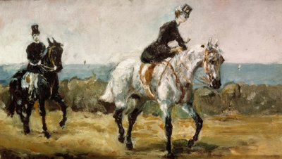 Amazon Followed by Her Groom by Henri de Toulouse Lautrec