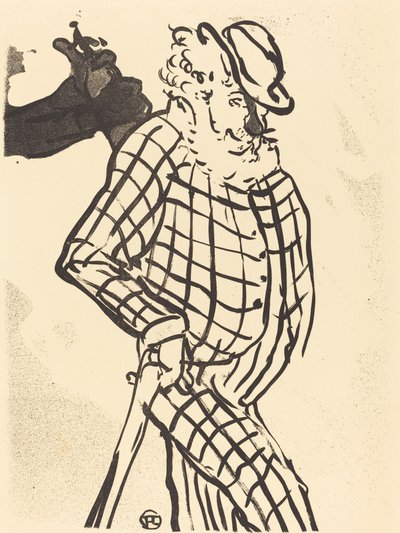 American Singer by Henri de Toulouse Lautrec
