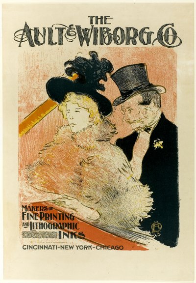 At the Concert by Henri de Toulouse Lautrec