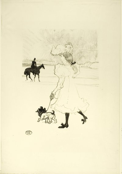 In the Woods by Henri de Toulouse Lautrec