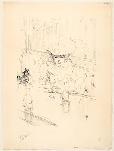 To the Cockchafer by Henri de Toulouse Lautrec