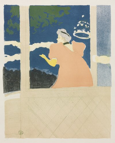 At the Ambassadors by Henri de Toulouse Lautrec