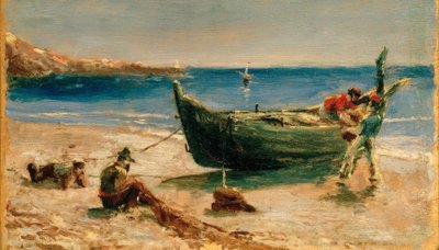 Fishing Boat by Henri de Toulouse Lautrec