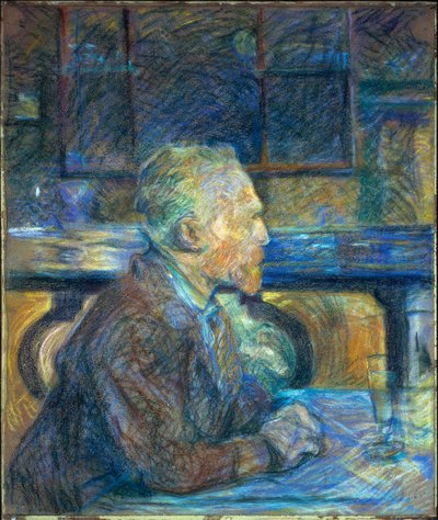 Portrait of Vincent van Gogh by Henri de Toulouse Lautrec