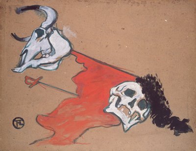 Bullfighting by Henri de Toulouse Lautrec