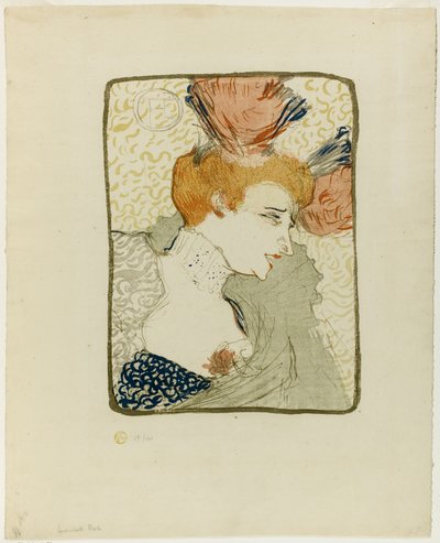 Bust of Mademoiselle Marcelle Lender by Henri de Toulouse Lautrec