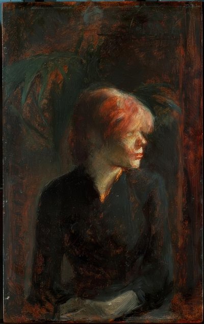 Carmen Gaudin by Henri de Toulouse Lautrec