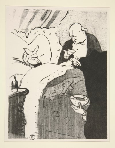 Carnot Is Sick! by Henri de Toulouse Lautrec