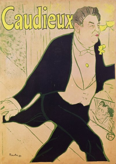 Caudieux by Henri de Toulouse Lautrec