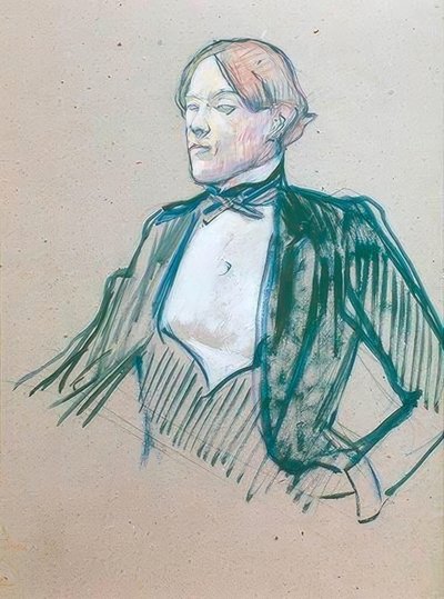 Charles Conder by Henri de Toulouse Lautrec