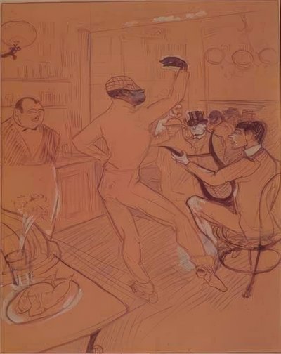 Dancing Chocolate by Henri de Toulouse Lautrec