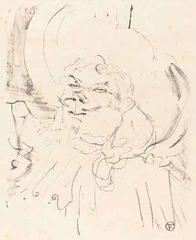 Coquelin the Elder by Henri de Toulouse Lautrec
