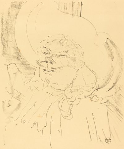 Coquelin the Elder by Henri de Toulouse Lautrec