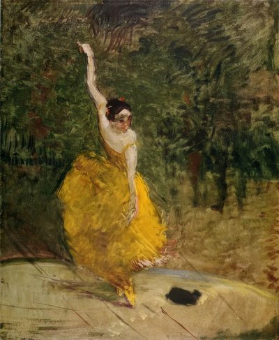 Dancer by Henri de Toulouse Lautrec