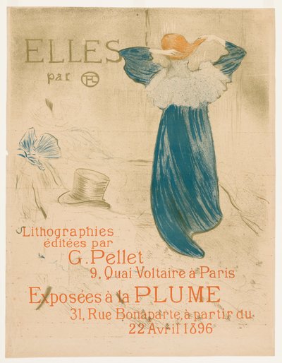 Elles: Frontispiece by Henri de Toulouse Lautrec