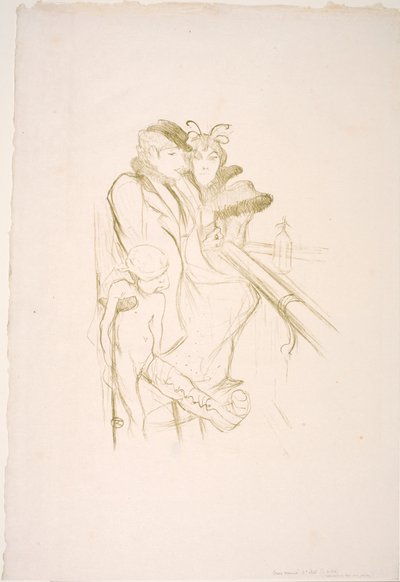 Eros Vanquished by Henri de Toulouse Lautrec