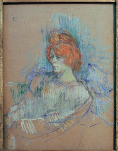 Seated Woman by Henri de Toulouse Lautrec