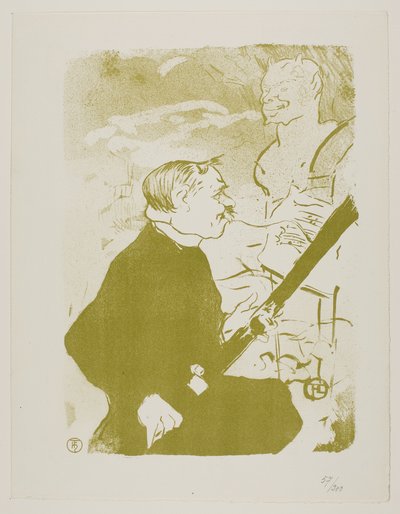 For You!... by Henri de Toulouse Lautrec