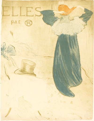 Frontispiece for "Elles" by Henri de Toulouse Lautrec