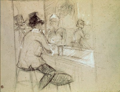 Gin Cocktails by Henri de Toulouse Lautrec