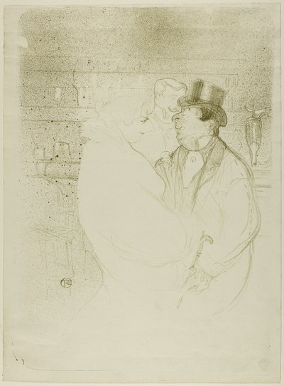 Ida Heath at the Bar by Henri de Toulouse Lautrec