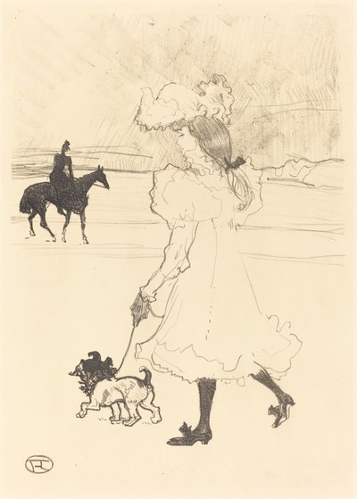 In the Woods by Henri de Toulouse Lautrec