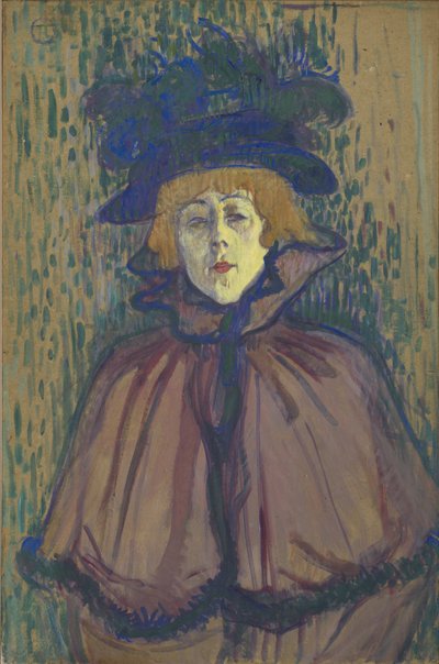Jane Avril by Henri de Toulouse Lautrec
