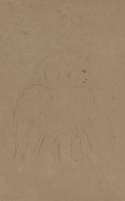 Jane Hading, 1898 by Henri de Toulouse Lautrec