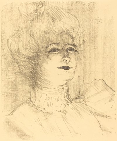 Jeanne Hading by Henri de Toulouse Lautrec
