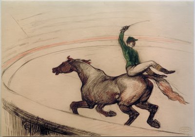 Jockey by Henri de Toulouse Lautrec
