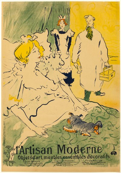 The Modern Artisan by Henri de Toulouse Lautrec