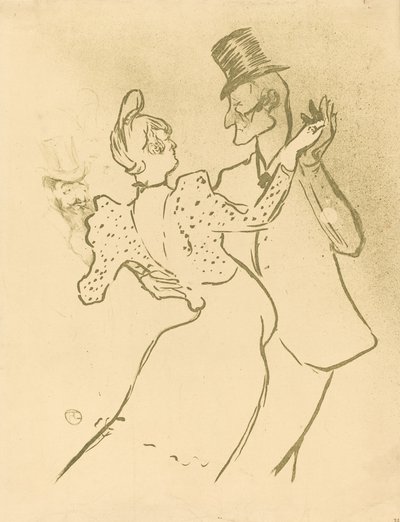 La Goulue by Henri de Toulouse Lautrec
