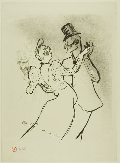 La Goulue by Henri de Toulouse Lautrec