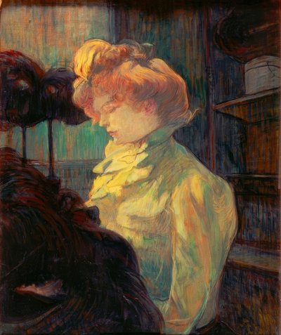 The Milliner (Mademoiselle Louise Blouet) by Henri de Toulouse Lautrec