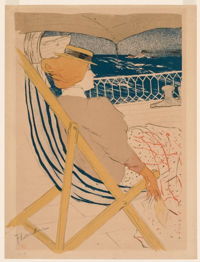 The Passenger of 54 by Henri de Toulouse Lautrec