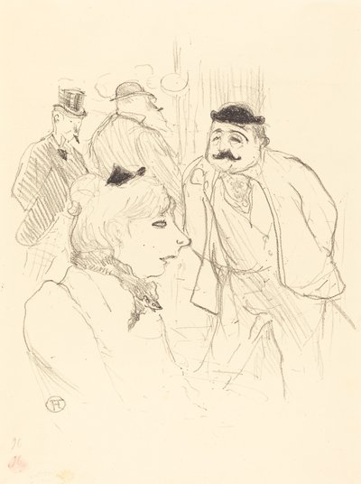 La Tige Moulin-Rouge by Henri de Toulouse Lautrec