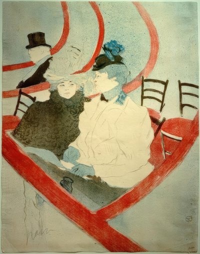 The Grand Lodge by Henri de Toulouse Lautrec