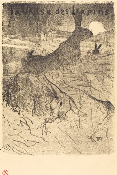 The Waltz of the Rabbits by Henri de Toulouse Lautrec