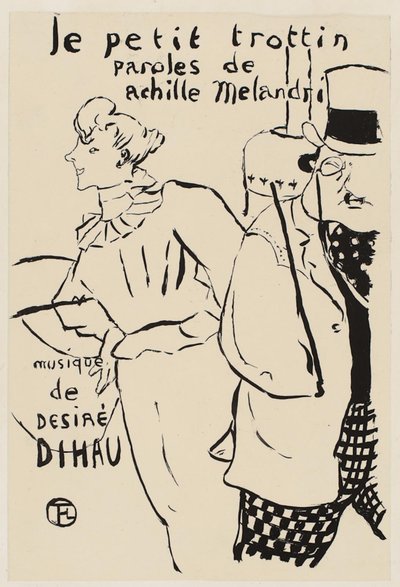 Le Petit Trottin by Henri de Toulouse Lautrec