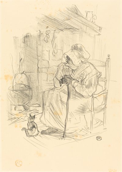The Secret by Henri de Toulouse Lautrec