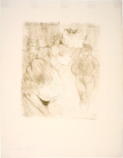 Lender Saluting by Henri de Toulouse Lautrec